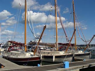 Crabber Rally 2015 - A trio of C26s in Poole